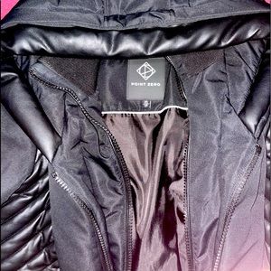 Nice black jacket in color black, the size is XS